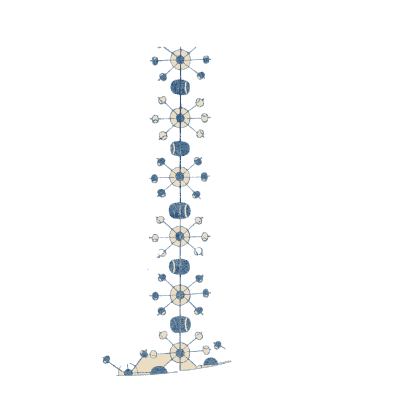 Blue vine pattern plate - Shin Bijutsukai, Volume 2 - 1902