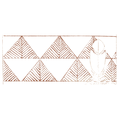 Triangle scale pattern band - Shin Bijutsukai, Volume 2 - 1902