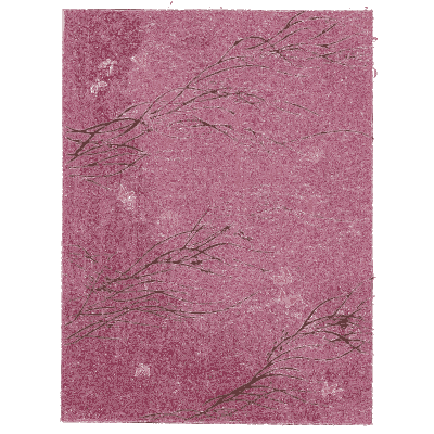 Mottled plum ground plate - Shin Bijutsukai, Volume 2 - 1902