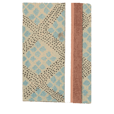 Banded lattice pattern plate - Shin Bijutsukai, Volume 2 - 1902
