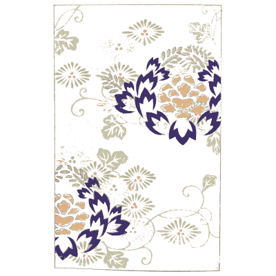 Small flower motif plate - Shin Bijutsukai, Volume 2 - 1902