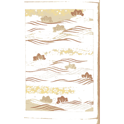 Faint banded ground plate - Shin Bijutsukai, Volume 2 - 1902