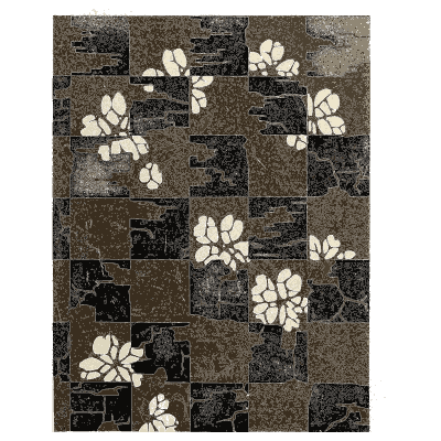 Blossom and block pattern plate - Shin Bijutsukai, Issue 18 - 1902
