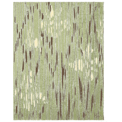 Rain streak pattern plate - Shin Bijutsukai, Issue 18 - 1902