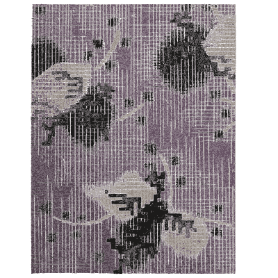 Streaked plum ground plate - Shin Bijutsukai, Issue 18 - 1902