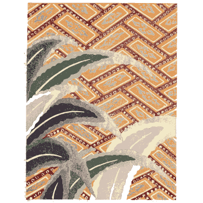 Basketwork and grass plate - Shin Bijutsukai, Issue 20 - 1902