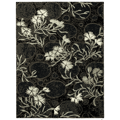 Chrysanthemum pattern plate - Shin Bijutsukai, Issue 20 - 1902