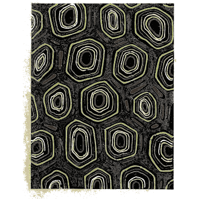 Ringed roundel pattern plate - Shin Bijutsukai, Issue 21 - 1902