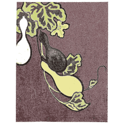 Gourd pattern plate - Shin Bijutsukai, Issue 21 - 1902