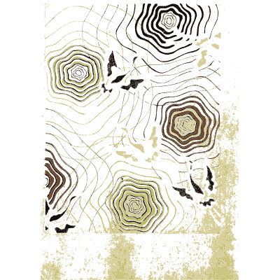 Contour ring pattern plate - Shin Bijutsukai, Issue 21 - 1902