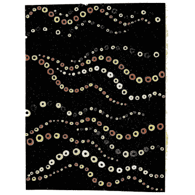 Beaded strand pattern plate - Shin Bijutsukai, Issue 22 - 1902