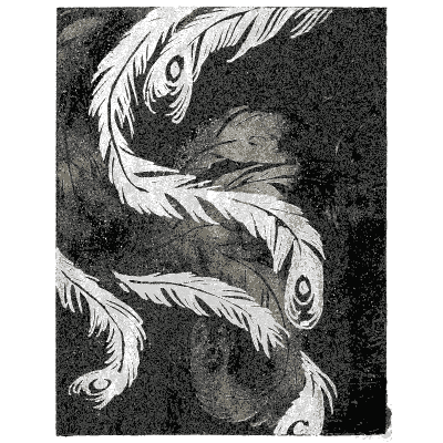 Curling wave pattern plate - Shin Bijutsukai, Issue 25 - 1902