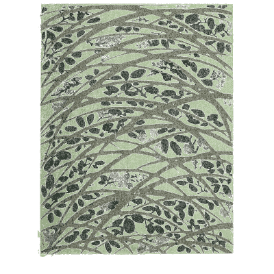 Streaked grass pattern plate 01 - Shin Bijutsukai, Issue 25 - 1902