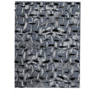 Speckled ground pattern plate - Shin Bijutsukai, Issue 25 - 1902