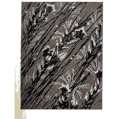 Streaked grass pattern plate 02 - Shin Bijutsukai, Issue 25 - 1902