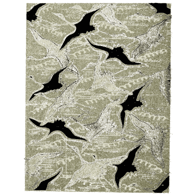Swallow pattern plate - Shin Bijutsukai, Issue 27 - 1902