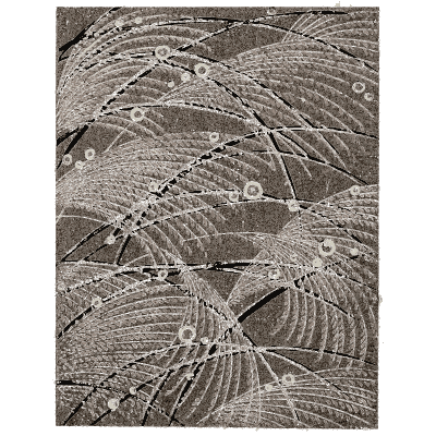 Pampas grass pattern plate - Shin Bijutsukai, Issue 27 - 1902