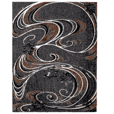 Swirled wave pattern plate 03 - Shin Bijutsukai, Issue 29 - 1902