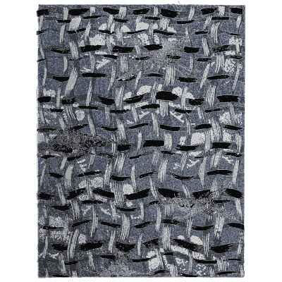 Woven block pattern plate - Shin Bijutsukai, Issue 29 - 1902