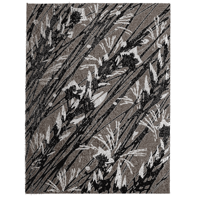 Scratched ground pattern plate - Shin Bijutsukai, Issue 29 - 1902