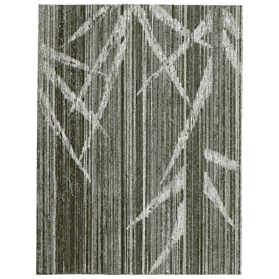 Rain streak pattern plate - Shin Bijutsukai, Issue 30 - 1902