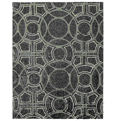 Roundel lattice pattern plate - Shin Bijutsukai, Issue 34 - 1902