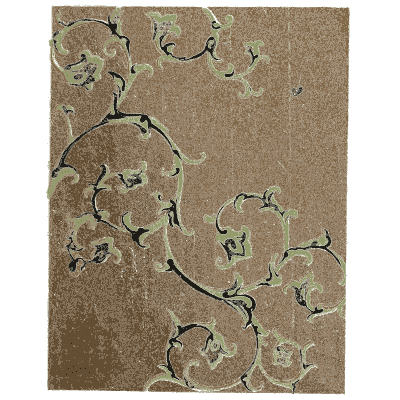 Speckled branch pattern plate - Shin Bijutsukai, Issue 34 - 1902