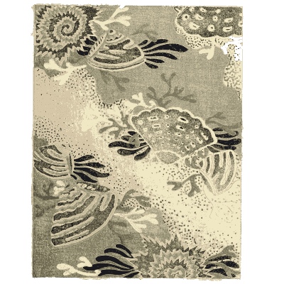 Fanned band pattern plate - Shin Bijutsukai, Issue 35 - 1902