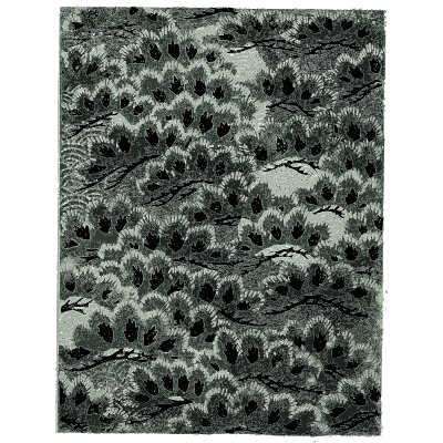 Foliage cloud pattern plate - Shin Bijutsukai, Issue 37 - 1902
