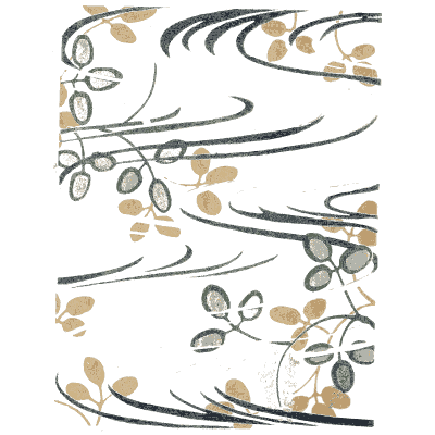 Scattered petal pattern plate - Shin Bijutsukai, Issue 37 - 1902