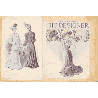Two women in walking dresses - Fashion Plates - 1880