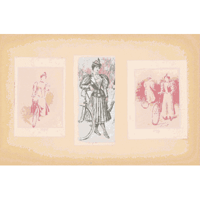 Woman in a cycling suit - Fashion Plates - 1880