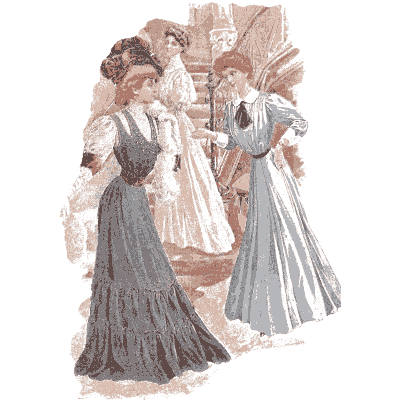 Women and children in coats 01 - Fashion Plates - 1880