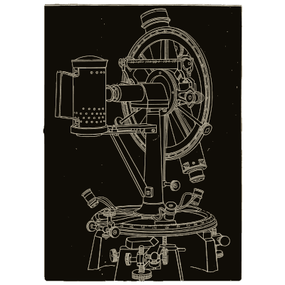 Altazimuth instrument - Elements of Astronomy - 1875