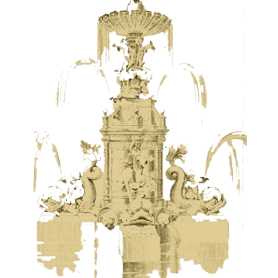 Fountain with dolphin figures - Macfarlane's Castings: Ornamental Fountains and Park Furniture - 1882
