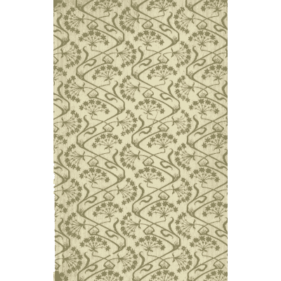 Ogee floral repeat pattern - Handbook of Ornament - 1900