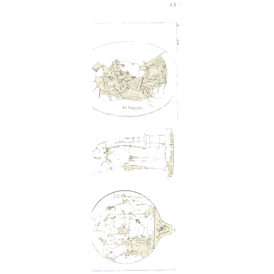 Three oval engraved gems - Galerie Mythologique, Volume 1 - 1811