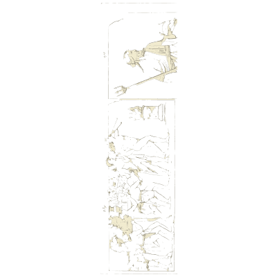 Small panel above a band of figures - Galerie Mythologique, Volume 1 - 1811