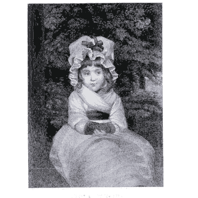 Girl in a bonnet - Peterson's Magazine - 1848