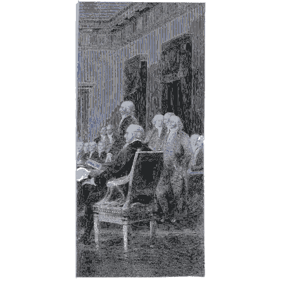Figures in a drawing room - Peterson's Magazine - 1848