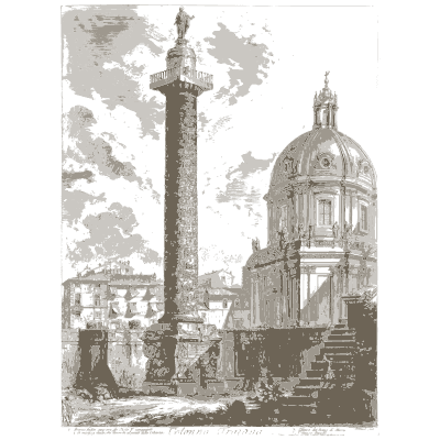 Column of Trajan - Vedute di Roma - 1778