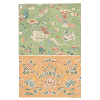 Chinoiserie panel plate