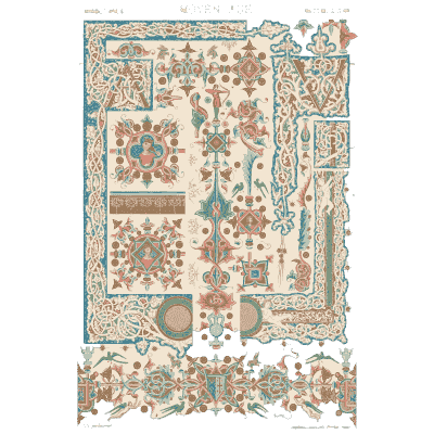 Pilaster and panel plate