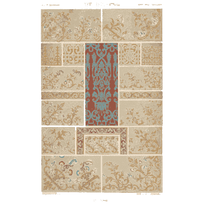 Line panel plate in grey
