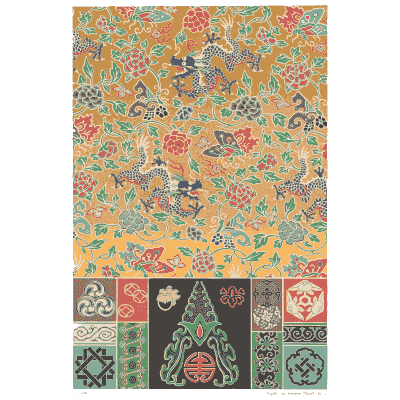 Persian panel plate