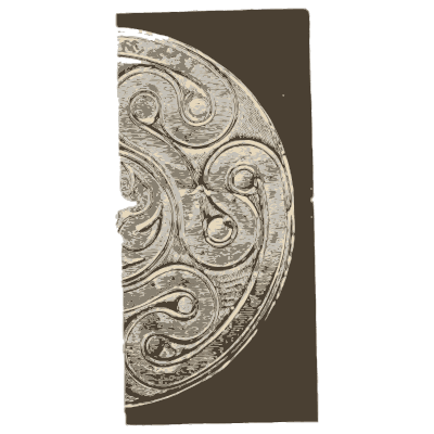 Gold discs with spirals - Mycenae: A Narrative of Researches and Discoveries - 1880