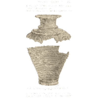 Jar and grooved bowl - Mycenae: A Narrative of Researches and Discoveries - 1880
