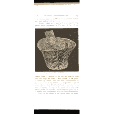 Deep handled vessel - Mycenae: A Narrative of Researches and Discoveries - 1880
