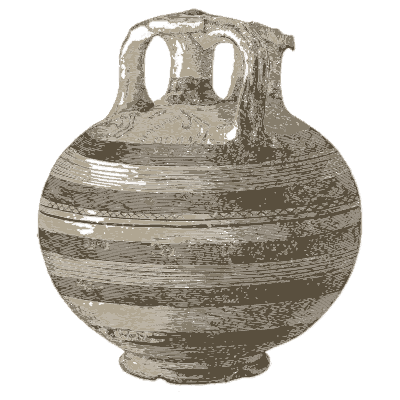 Banded jar with loop handles - Mycenae: A Narrative of Researches and Discoveries - 1880