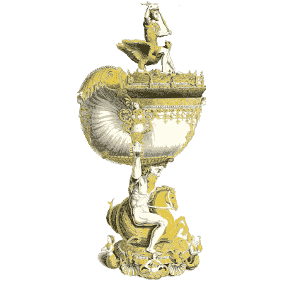 Nautilus shell cup - Dresses and Decorations of the Middle Ages - 1843